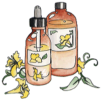 Bottles of Oils